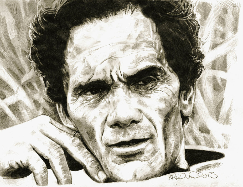 Pier Paolo Pasolini by krio0ut