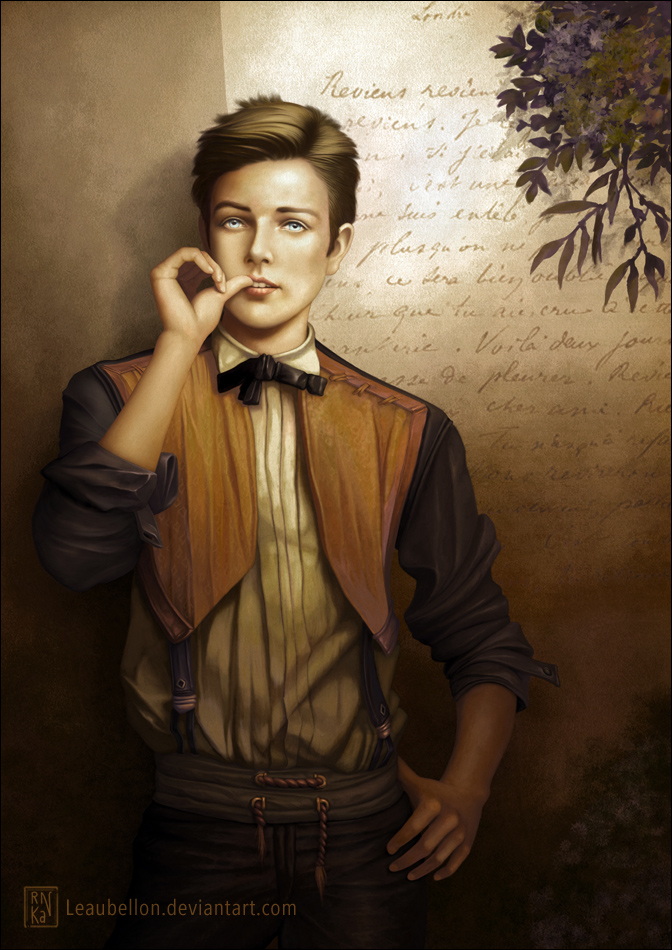 Arthur Rimbaud by Leaubellon