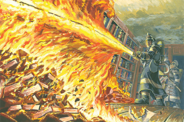 Fahrenheit 451 by discogangsta